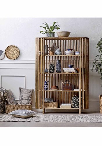 CREATIVE COLLECTION Maisy Teppich, rechteckig – graues Polyester und Baumwolle (245 x 75)