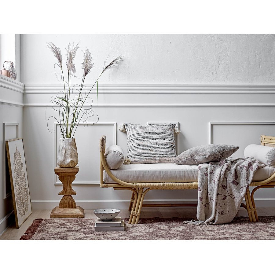 CREATIVE COLLECTION Malu Teppich, rechteckig – braune Baumwolle (200x140)