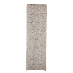 BLOOMINGVILLE Saxo gulvteppe, rektangulrt - naturlig bomull og jute (245x75)