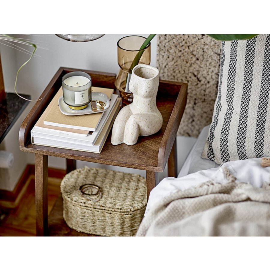 BLOOMINGVILLE Saxo gulvteppe, rektangulrt - naturlig bomull og jute (245x75)