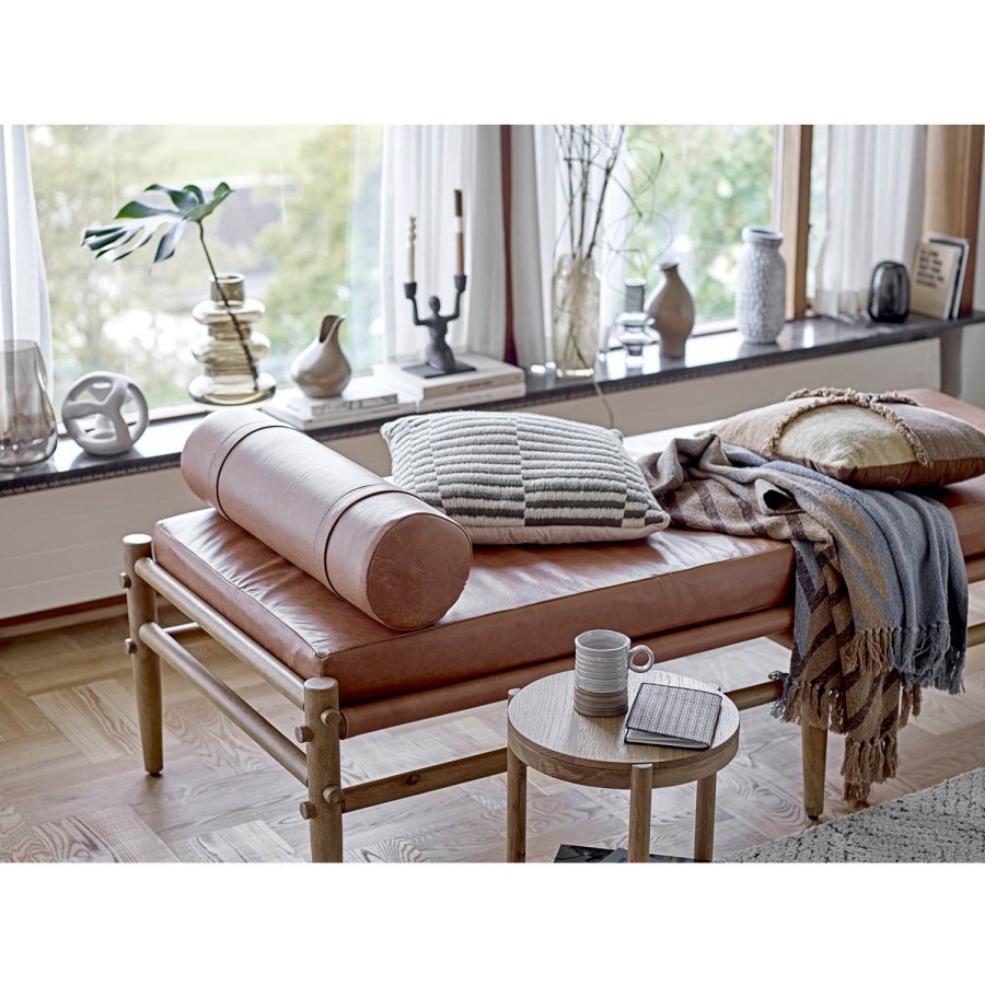 BLOOMINGVILLE Saxo Teppich, rechteckig – natürliche Baumwolle und Jute (210x150)