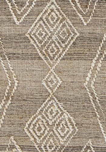 BLOOMINGVILLE Rupen teppe, rektangulrt - naturlig jute/ull/bomull (215x150)