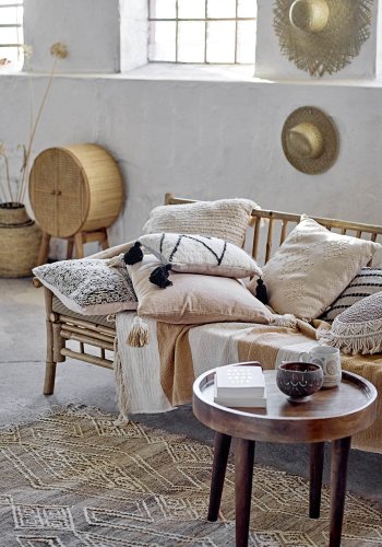 BLOOMINGVILLE Rupen teppe, rektangulrt - naturlig jute/ull/bomull (215x150)