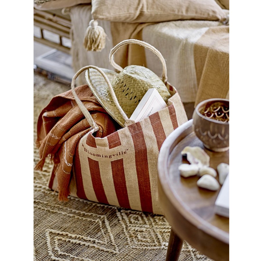 BLOOMINGVILLE Rupen teppe, rektangulrt - naturlig jute/ull/bomull (215x150)