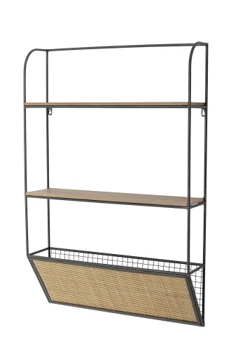 CREATIVE COLLECTION Lesley Wandregal - natürliches Rattan und Eisen