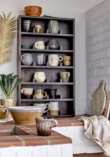 BLOOMINGVILLE Thessa Wandregal – braunes Mangoholz