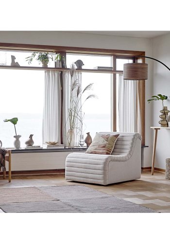 BLOOMINGVILLE Allure lenestol - naturlig polyester og nylon