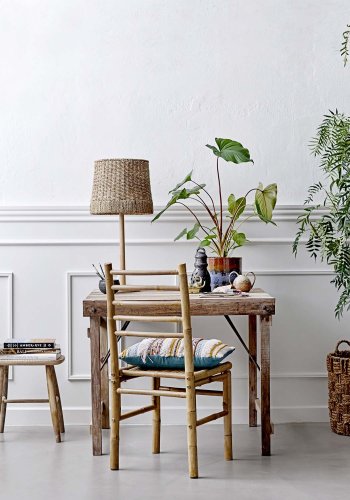 CREATIVE COLLECTION Ina Blumentopfhalter, rund - braunes und mehrfarbiges Steingut (20)