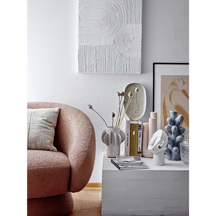 BLOOMINGVILLE Innes dekorativ vase - bltt steinty