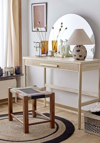 BLOOMINGVILLE Sobelkurv med lokk - svart sjgress (sett med 3)