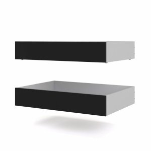 TVILUM Naia sengeskuffe - sort folie (st af 2)