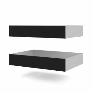 TVILUM Naia sengeskuffe - sort folie (st af 2)