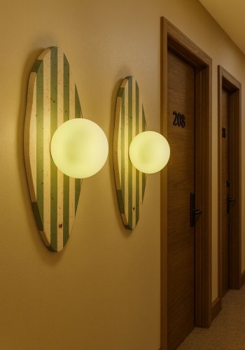 NORDV�RK Espe vegglampe