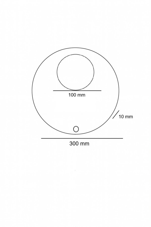 NORDV�RK Tor-Look-D vegglampe
