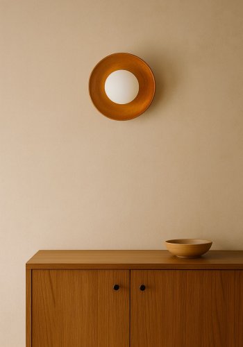 NORDV�RK Hand-S - Vegglampe i eik