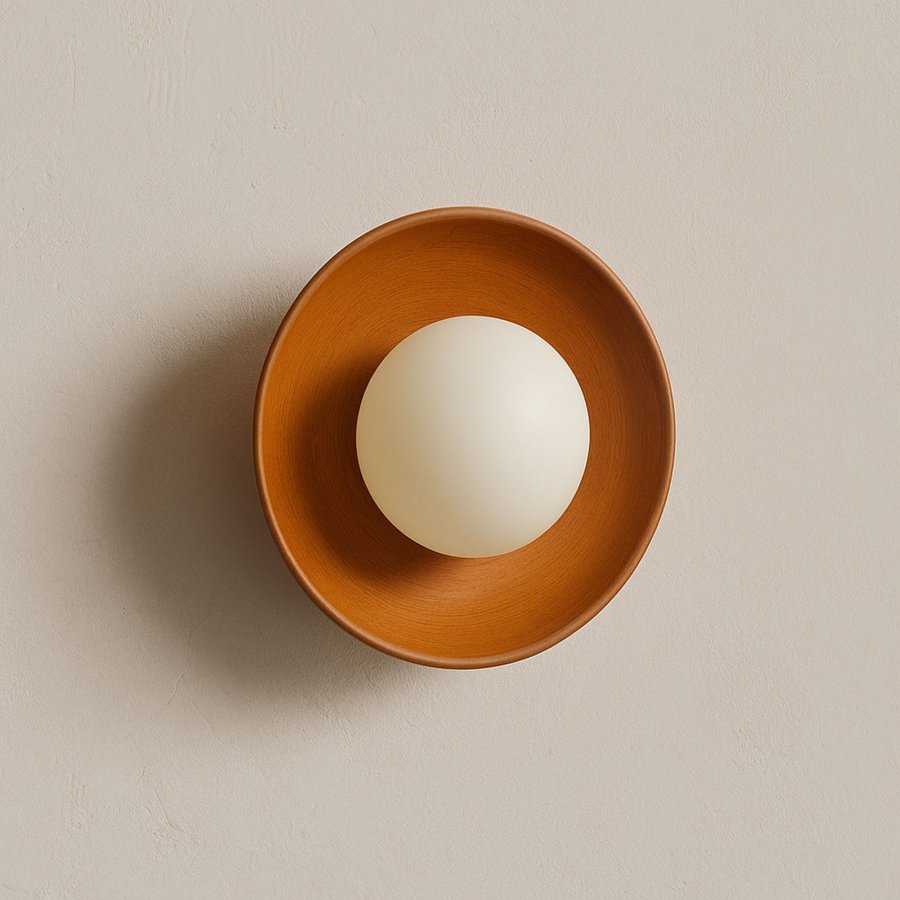 NORDV�RK Hand-S - Vegglampe i eik