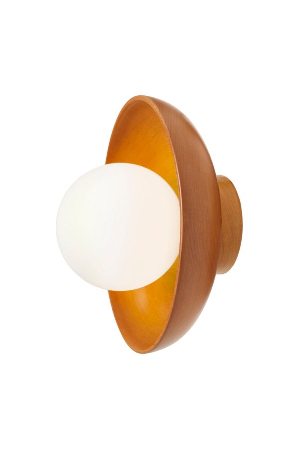 NORDV�RK Hand-S - Vegglampe i eik