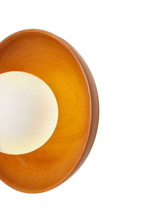 NORDV�RK Hand-S - Vegglampe i eik