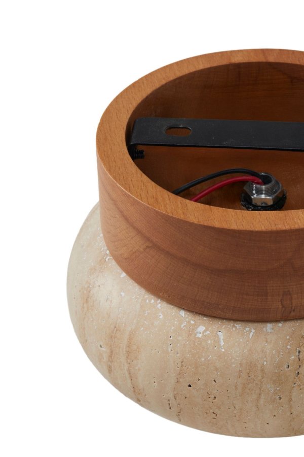 NORDV�RK Worm-S - Eik vegglampe