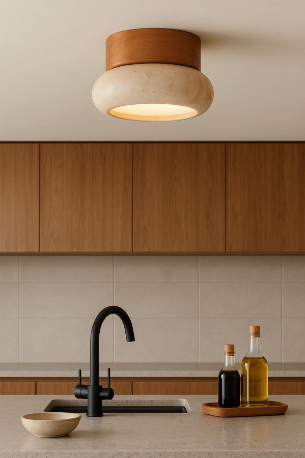 NORDV�RK Worm-S - Eik vegglampe