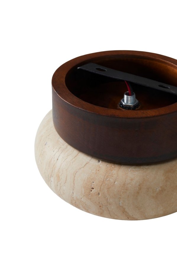 NORDV�RK Worm-S - Vegglampe i valn�tt