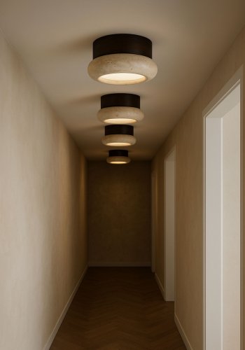 NORDV�RK Worm-S - Vegglampe i valn�tt