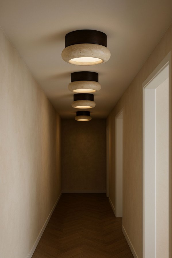 NORDV�RK Worm-S - Vegglampe i valn�tt