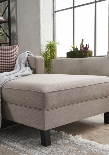 NORDVRK Kale Lin Hyre - Krem Hjrnesofa