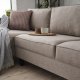 NORDVRK Kale Linen Left - Cream Hjrnesofa