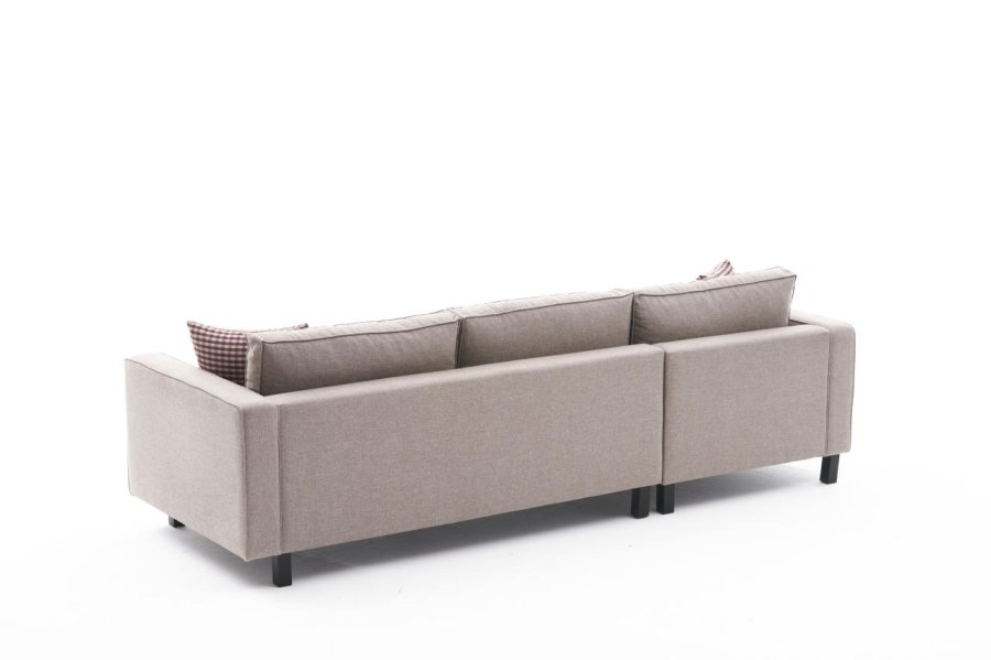 NORDVRK Kale Linen Left - Cream Hjrnesofa