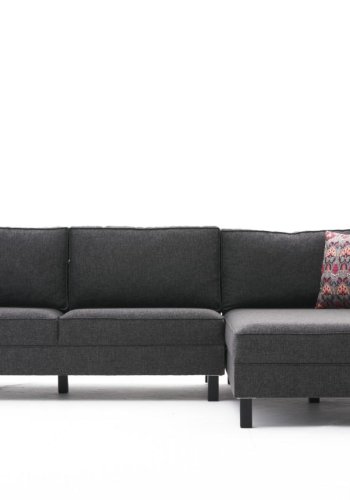 NORDVRK Kale Lin Hyre - Antrasitt Hjrnesofa