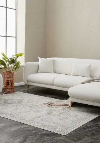 NORDVRK Simena Right - Krem Hjrnesofa