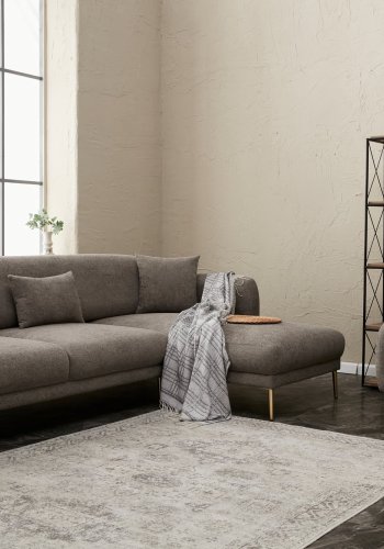 NORDVRK Simena Right - Gr hjrnesovesofa