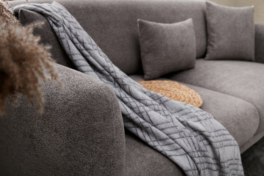 NORDVRK Simena Right - Gr hjrnesovesofa