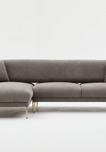 NORDVÄRK Simena Left - Gr hjrnesovesofa