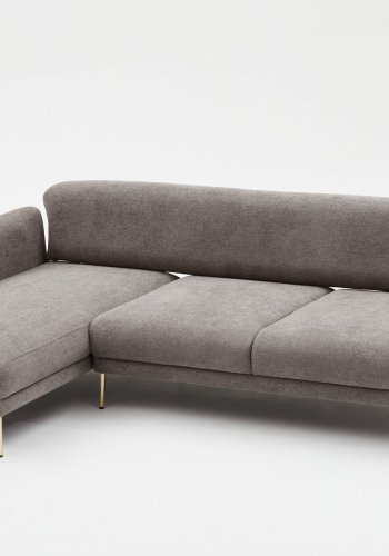 NORDVÄRK Simena Left - Gr hjrnesovesofa