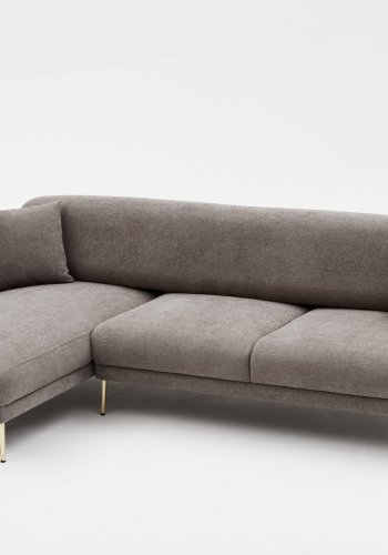 NORDVÄRK Simena Left - Gr hjrnesovesofa