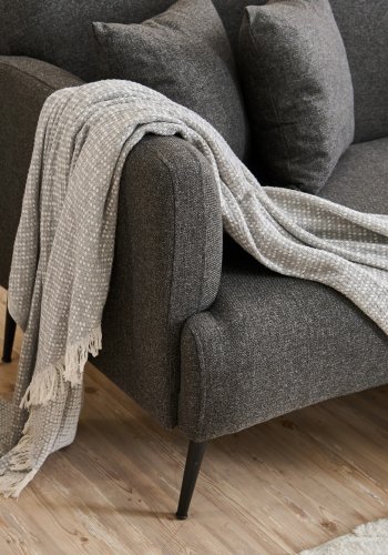 NORDVRK Revos Hyre - Antrasitt hjrnesofa