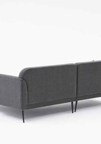 NORDVRK Revos Hyre - Antrasitt hjrnesofa