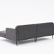 NORDVRK Revos Hyre - Antrasitt hjrnesofa
