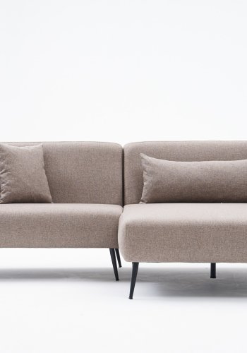 NORDVRK Revos Right - Brun Hjrnesofa