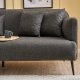 NORDVRK Revos - Antrasitt 3-seters sofa