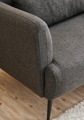 NORDVRK Revos - Antrasitt 3-seters sofa