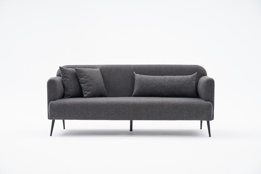NORDVRK Revos - Antrasitt 3-seters sofa