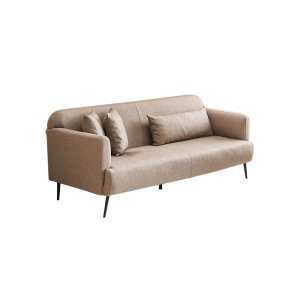NORDVÄRK Revos 3 pers. sofa - brun stof