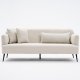 NORDVRK Revos - Kremfarget 3-seters sofa