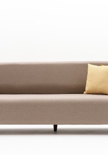 NORDVRK Noya Linen - Kremfarget 3-seters sofa