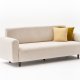 NORDVRK Noya Chenille - Kremfarget 3-seters sofa