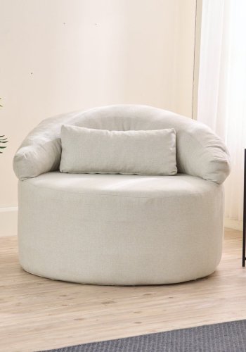 NORDVÄRK Pitta - Creme 1-personers sofa