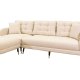 NORDVRK Milano Corner - Krem Hjrnesofa